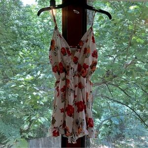 Floral Sienna Sky Romper SzS